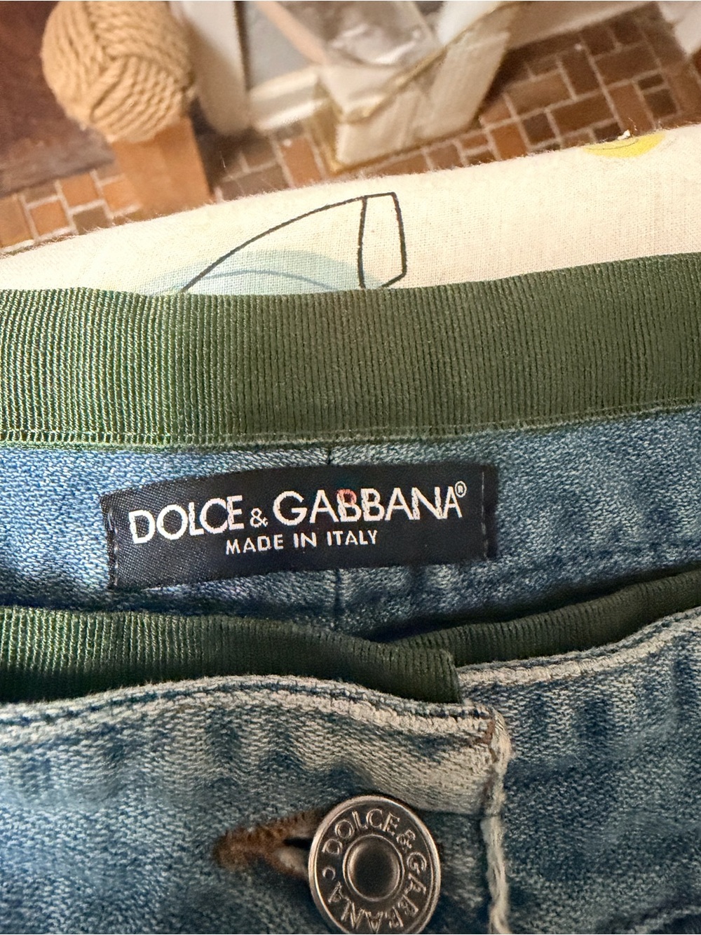 Dolce & Gabbana Light Blue distressed Jeans. - Picture 2 of 6